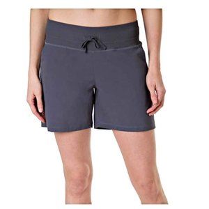 NWOT Women's Tuff Athletics Hybrid Shorts Color Navy Blue Size Small Gym Running